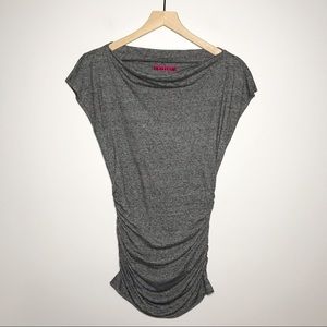 Velvet Graham & Spencer Ruched Bodycon Tunic Top